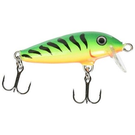 Rapala Original Floating Lure 1 12, 116 Oz, Firetiger, Floating F03FT